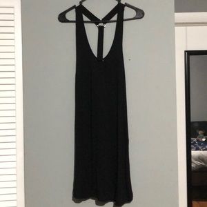 Black loose dress